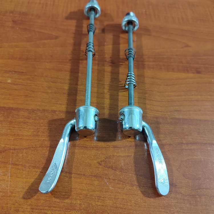 ضامن میل توپی چرخ دوچرخه اصل ژاپن (ست کامل جلو و عقب)