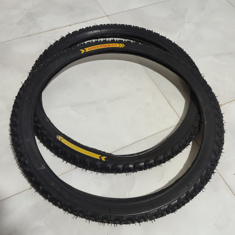 لاستیک دوچرخه سایز ۲۴ هندی برند (speedways)جفت
